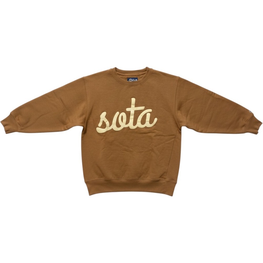 Blue 84 Sota Minnesota Crewneck Sweatshirt Brown XS